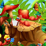 Hidden object insects
