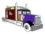 American trucks to color